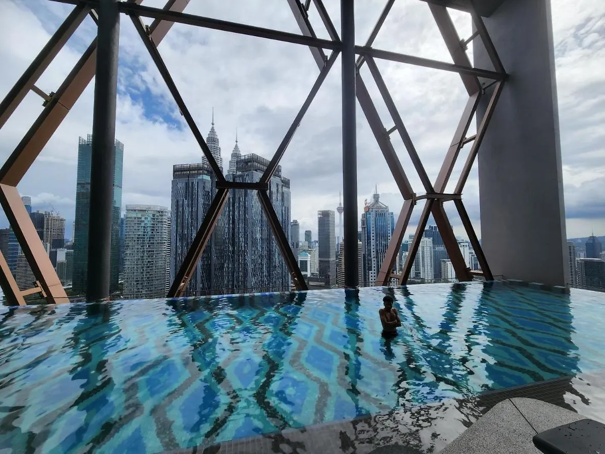 Infini Suites@ Scarletz Suites Klcc 쿠알라룸푸르 아파트